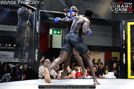 2023-12-02 Lugano in the Cage 6 20593 MMA Pro - Jemie Mike Stewart-Amadoudiama Diop